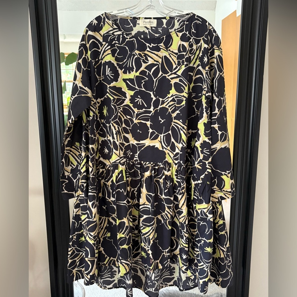 PSOPHIA Tunic Long Sleeve Dress